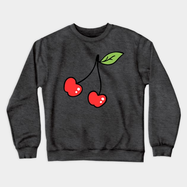 Cherries Crewneck Sweatshirt by WordFandom